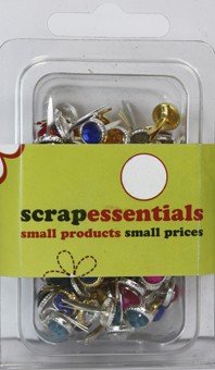 Scrapessentials - Brads 01 - 6mm 125 Stuks