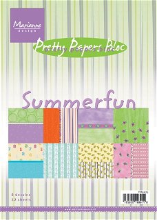 Pretty Papers Bloc Summerfun PK9073