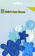 Nellie's Paper Flowers - Blue - 0 - Thumbnail