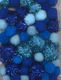 Mix Pom Poms Set Blauw - 50 stuks - 2-2,5-3,5cm. 1233-3303 - 0 - Thumbnail