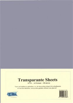 Mica 10 transparante Sheets - A4 - 0