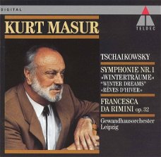 Kurt Masur, Tschaikowsky, ‎– Symphonie Nr. 1 "Winterträume"   / Francesca Da Rimini Op. 32  (CD)  