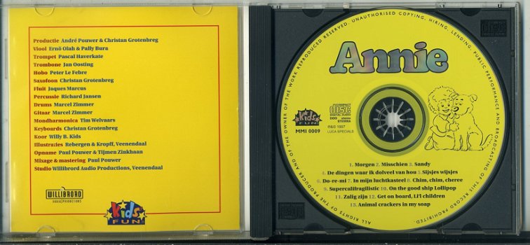 Annie Sound of Music Les Misérables enz liedjes uit musicals - 2