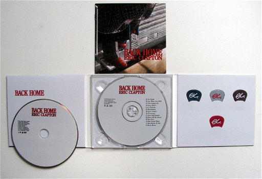 Eric Clapton Back Home 2x12 nrs cd+dvd 2005 als NIEUW - 2