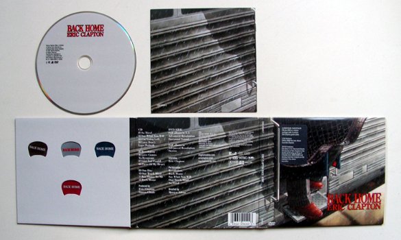 Eric Clapton Back Home 2x12 nrs cd+dvd 2005 als NIEUW - 3