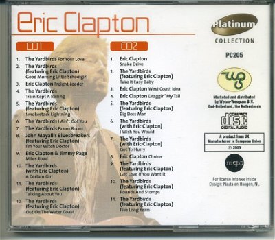 Eric Clapton Four Your Love 23 nrs 2 cds 2005 als NIEUW - 1