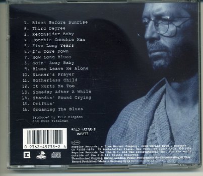 Eric Clapton From The Cradle cd 1994 16 nrs als NIEUW - 1