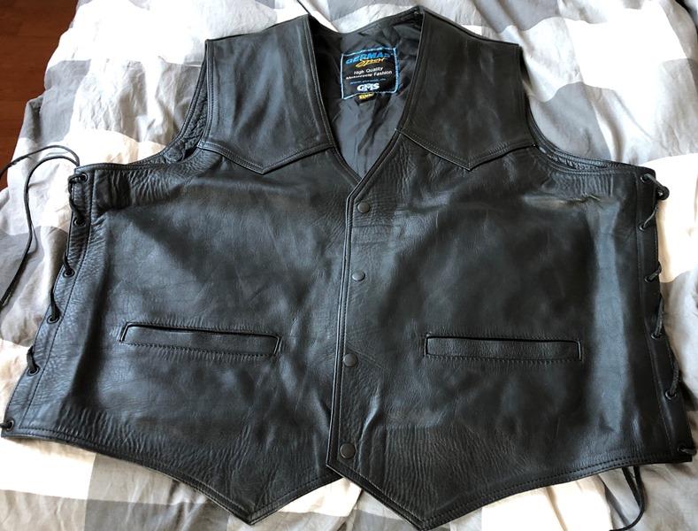 Leren vest/Gilet 6XL (00-002) - nr. 1