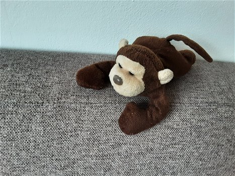 1200 Aap liggend 20cm knuffel 15cm - 0