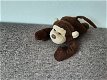 1200 Aap liggend 20cm knuffel 15cm - 0 - Thumbnail