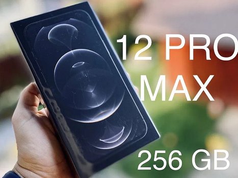 iPhone 12 PRO MAX 256 GB grafiet - 0