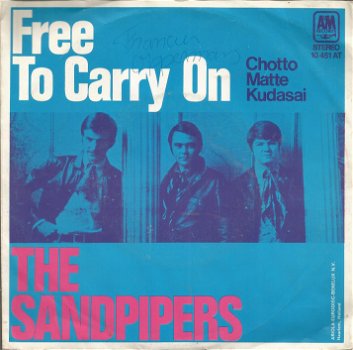 The Sandpipers ‎– Free To Carry On (1971) - 0