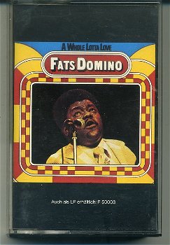 Fats Domino A Whole Lotta Love 9 nrs cassette als NIEUW - 5