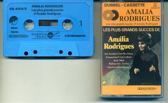 Les plus grands succes d'Amalia Rodrigues 24 nrs cassette - 0