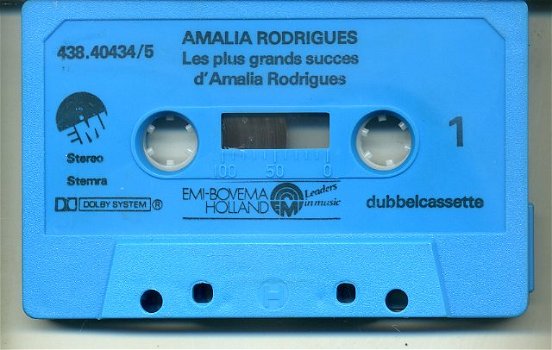 Les plus grands succes d'Amalia Rodrigues 24 nrs cassette - 3