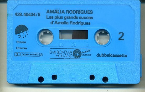 Les plus grands succes d'Amalia Rodrigues 24 nrs cassette - 4