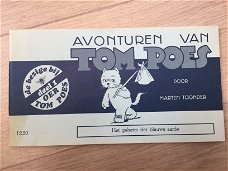 Boek: Avonturen van Tom Poes  - Oer Tom Poes uitgave 1941