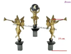 = Staartklok poppen incl. schoorsteentjes =40911