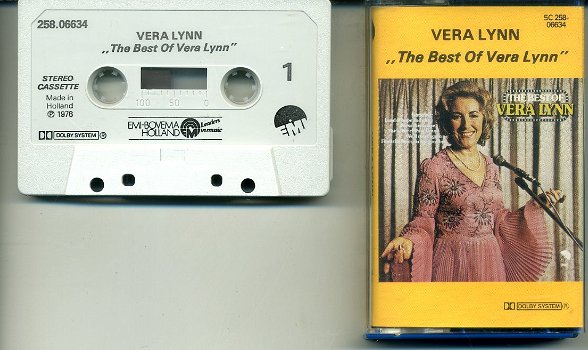 Vera Lynn The Best Of Vera Lynn 12 nrs cassette 1978 ZGAN - 0