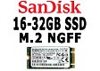 SanDisk 16GB-80GB M.2 & mSATA 6G SSDs | SATA/IDE Converters - 0 - Thumbnail