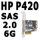 HP Smart Array P420 SAS SATA RAID 6G Controller, Gen8 8-Port - 0 - Thumbnail