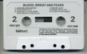 Blood Sweat and Tears 12 nrs cassette 1971 ZGAN - 4 - Thumbnail