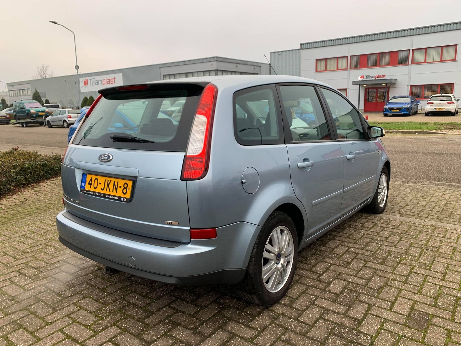 Ford Focus C-MAX 2.0 Tdci 2005 Blauw - Afbeelding 3