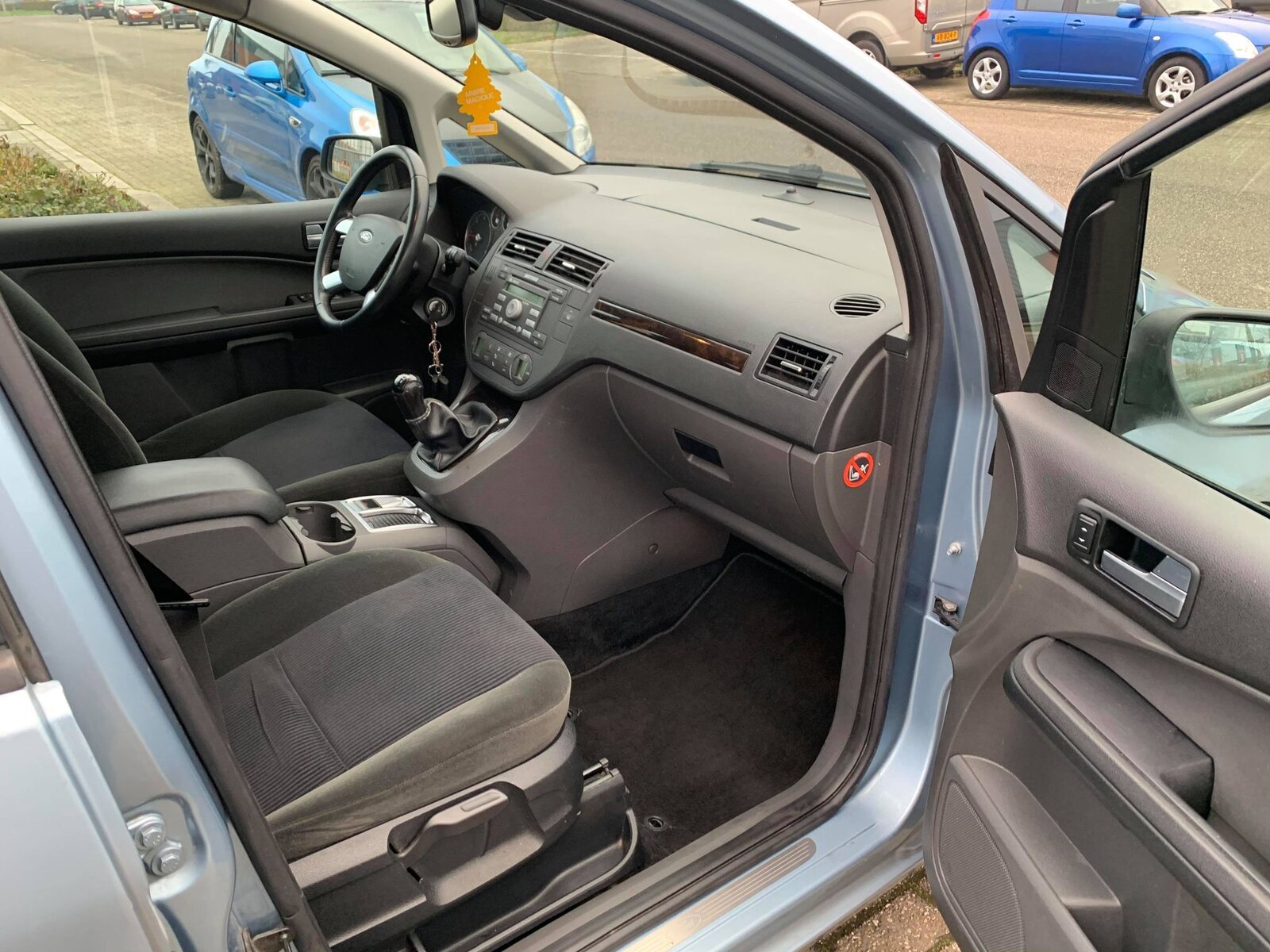 Ford Focus C-MAX 2.0 Tdci 2005 Blauw - Afbeelding 5