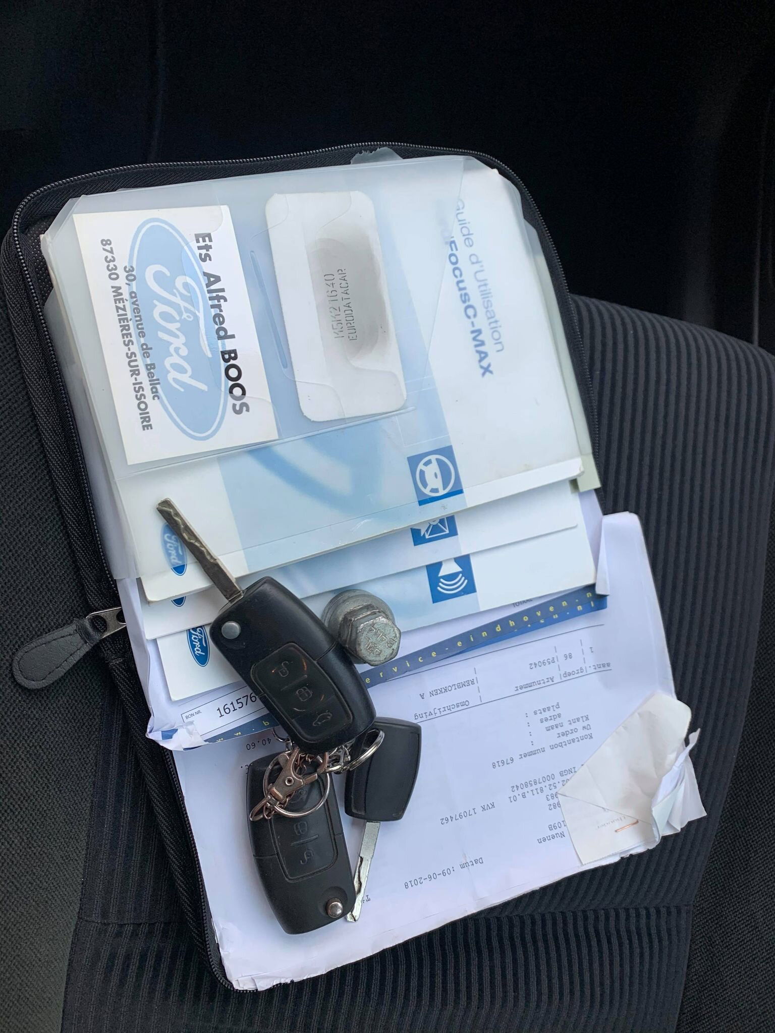 Ford Focus C-MAX 2.0 Tdci 2005 Blauw - Afbeelding 7