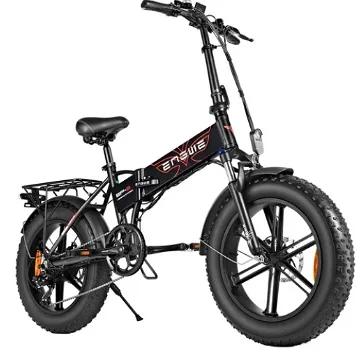 ENGWE EP-2 Pro 750W 20 inch Fat Tire Electric Folding Bicycle - 0
