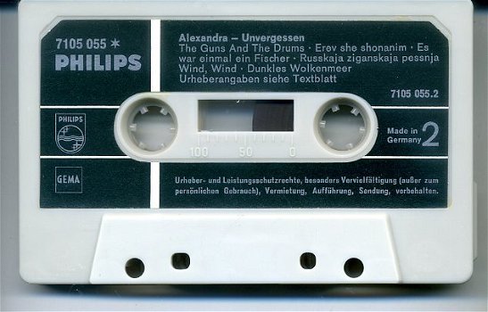 Alexandra Unvergessen 12 nrs cassette ZGAN - 4