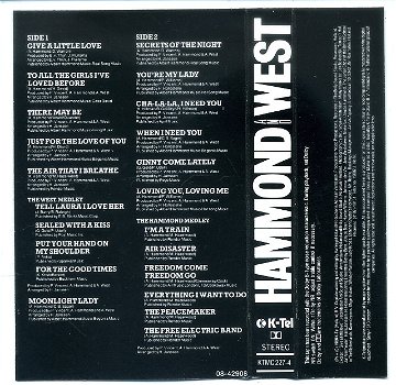 Hammond And West Hammond And West 14 nrs cassette 1986 ZGAN - 2