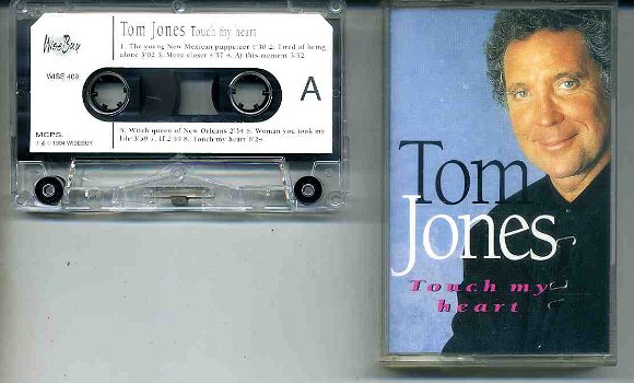 Tom Jones Touch My Heart cassette 1994 als NIEUW - 0