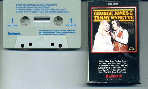 George Jones & Tammy Wynette King & Queen Of Country Music - 0