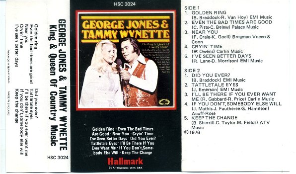 George Jones & Tammy Wynette King & Queen Of Country Music - 1