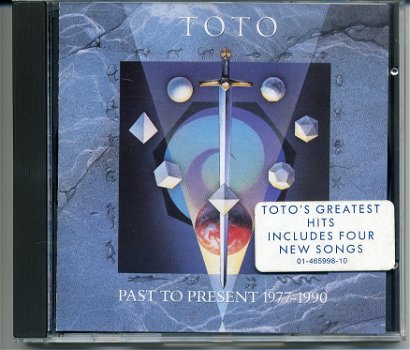 TOTO Past to Present 1977 - 1990 13 nrs cd 1990 als NIEUW - 0