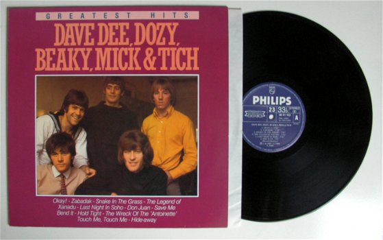 Dave Dee, Dozy, Beaky, Mick & Tich Greatest Hits 12 nrs LP ZGAN - 0