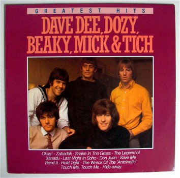 Dave Dee, Dozy, Beaky, Mick & Tich Greatest Hits 12 nrs LP ZGAN - 1