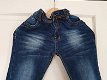 Chilong donkerblauwe spijkerbroek maat 12 - 2 - Thumbnail