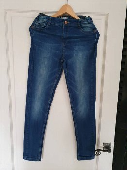 Mango kids donkerblauwe jeans maat 164 - 2