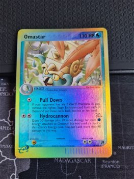 Omastar 19/100 Rare (reverse foil) EX Sandstorm nm - 0