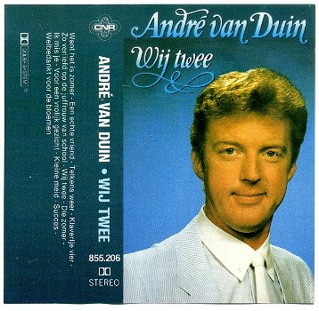 André van Duin Wij twee 12 nrs cassette 1984 ZGAN - 1