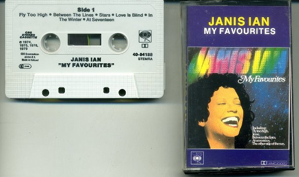 Janis Ian ‎My Favourites 12 nrs cassette 1980 ZGAN - 0