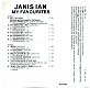 Janis Ian ‎My Favourites 12 nrs cassette 1980 ZGAN - 2 - Thumbnail