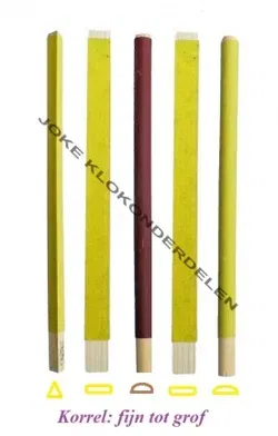 = Assortiment 5 Schuurlatjes =39446