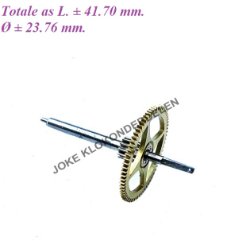 = Grondrad = Franse pendule =43778