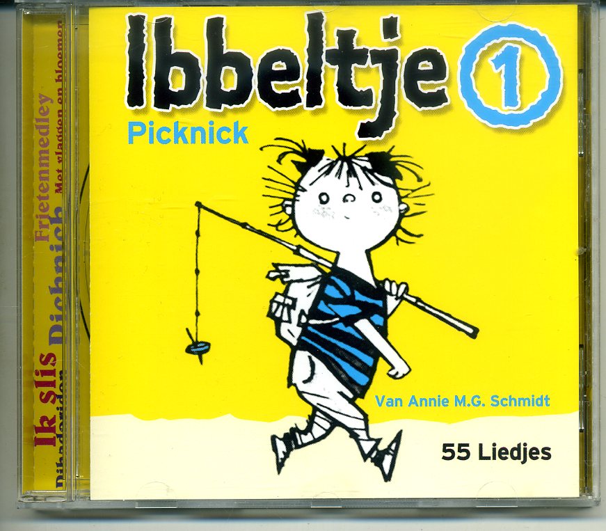 Ibbeltje 1 Picknick van Ann M.G. Schmidt 55 liedjes cd ZGAN - nr. 1