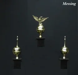 = 3 Kloktollen = messing =29822