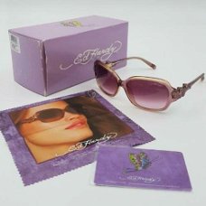 Zonnebril Ed Hardy Rose with Thorns Champagne Lavender 57-15