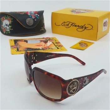 Zonnebril Ed Hardy EHS-053 61-17-125 Demi Brown - Tiger Open - 0